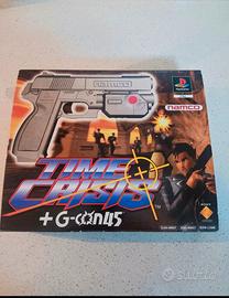 Time Crisis con Pistola G-Con 45 PS1 Boxato
