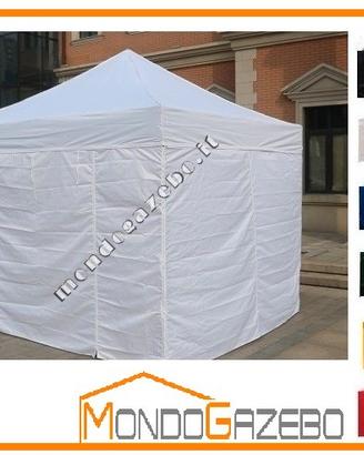 Gazebo 3x3 acciaio impermeabile anche con pareti