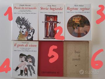 6 Libri tema poesia La Spezia
