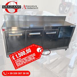RETROBANCO REFRIGERATO inox 200 cm FRIGOMECCANICA