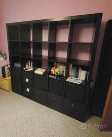 Libreria IKEA KALLAX  Marrone-Nero