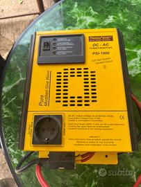 Power saver inverter psi-1000 con 2 batterie gel