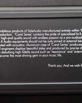 Styleaudio Carat-Peridot HiFi USB Audio DAC