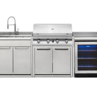 CUCINA DA ESTERNO STEEL BARBECUE