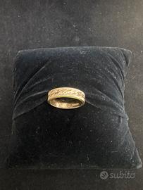 Anello in argento 925 – fascia lavorata vintage