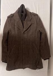 Cappotto invernale uomo taglia M lana Brandit