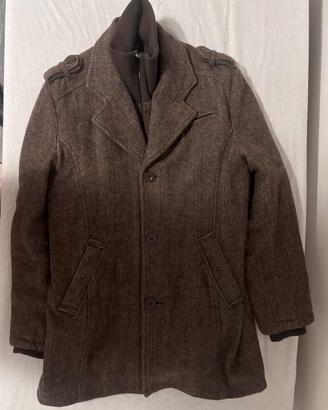 Cappotto invernale uomo taglia M lana Brandit