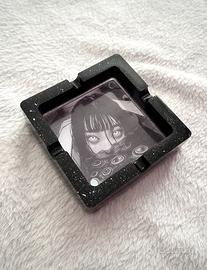 Posacenere Bianco/Nero AnimeGirl Junji Itō Alt🖤