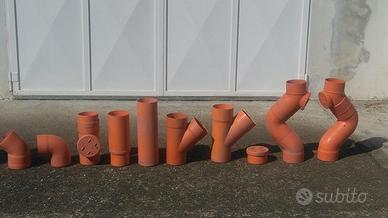 RACCORDI, BRAGHE, TAPPI, IN PVC "REDI" - mm. 125