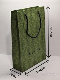 Busta Gucci con manici di stoffa