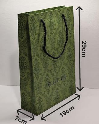 Busta Gucci con manici di stoffa