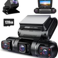 Rhorawill 4 lenti Dashcam Quad FHD 4x1080P