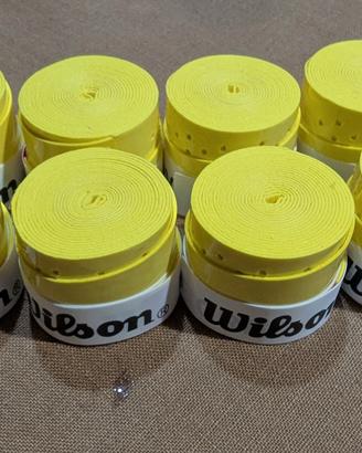 8 overgrip wilson gialli