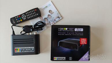 Decoder digitale terrestre per TV