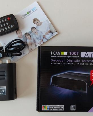 Decoder digitale terrestre per TV