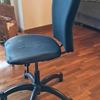 sedia girevole rotelle computer e ufficio  ikea