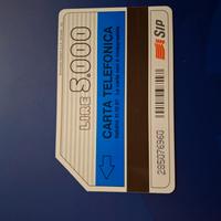 Scheda telefonica