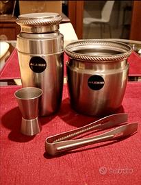 Set da cocktail Alessi anni 80 