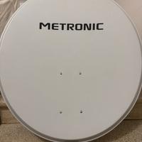 Antenna parabolica con supporto in alluminio