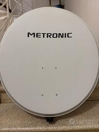 Antenna parabolica con supporto in alluminio