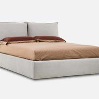 Letto matrimoniale con contenitore sfoderabile