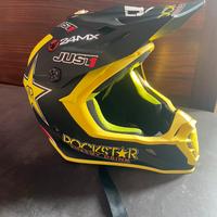 Casco moto cross - motard tg l