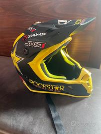 Casco moto cross - motard tg l