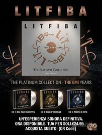 Litfiba - The Platinum Collection triplo CD 
