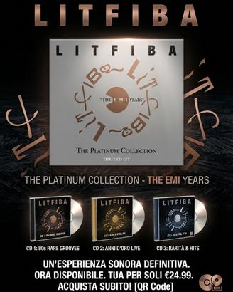Litfiba - The Platinum Collection triplo CD 