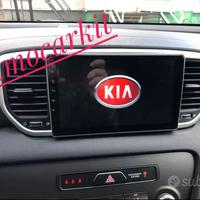 CAR TABLET ANDROID AUTO CAR PLAY PER KIA SPORTAGE