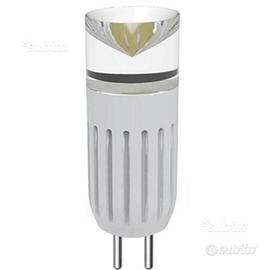 5 lampade g4 luce calda 3w