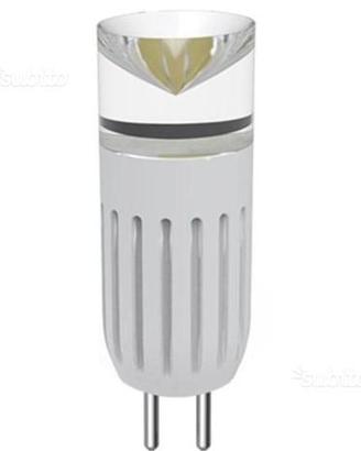 5 lampade g4 luce calda 3w