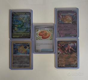 Lotto 5 carte Pokemon rare