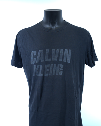 Calvin Klein T-shirt casual nera taglia (XL)