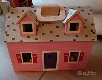 Casa delle bambole Melissa & Doug richiudibile 