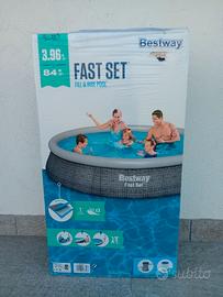 Piscina gonfiabile BESTWAY Ø 3.96 H 0.8