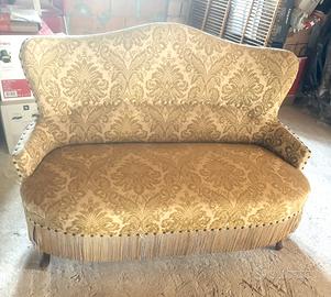 Divanetto antico vintage 2 posti