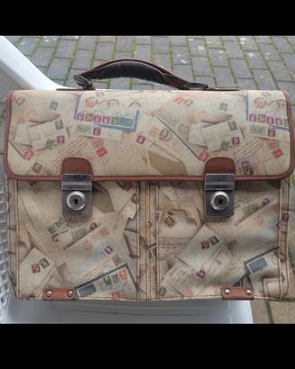 Valigetta cartella borsa ventiquattrore in pelle 