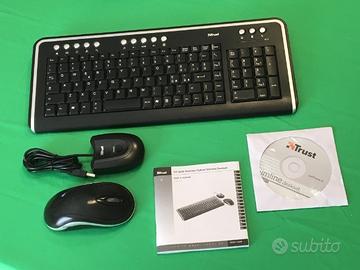 Set tastiera e mouse wireless TRUST ds-3200