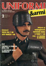 Uniformi e armi n. 2, 5, 8, 9, 11 albi usati