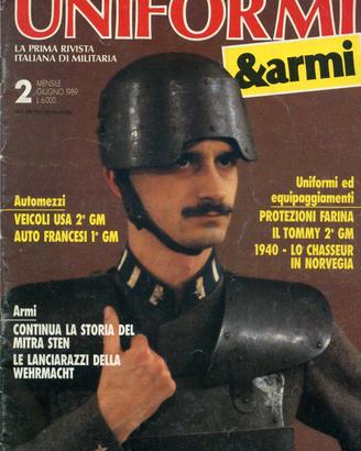 Uniformi e armi n. 2, 5, 8, 9, 11 albi usati