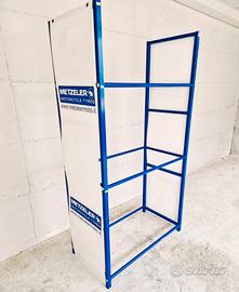 Scaffale espositore gomme auto moto