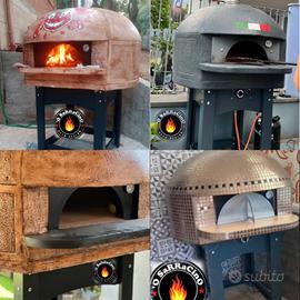 Forno pizza legna o gas per esterno. alta Qualità 