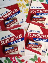 Lamette barba Superinox Platino Bolzano