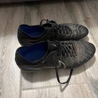 nike tiempo pro nero-blu