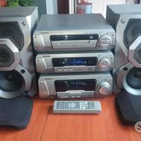 HiFi Technics SC-EH550 - 3 PZ+CASSE+TELECOMANDO