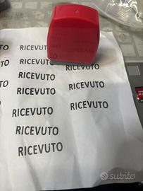 timbro fotosensibile RICEVUTO MISURE 13x33
