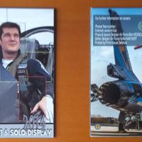 175 - DEPLIANT + SEGNALIBRO BELGIAN AIR FORCE F16