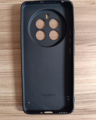 Cover Realme 12 Pro+ 5G Silicone Morbido nero