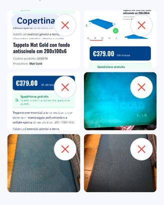 Tappeti Fitness 2 in blocco